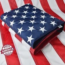 6x10 American Flag Outdoor Heavy Duty 100% Made in USA, US Flag 6x10 ft USA Flag picture