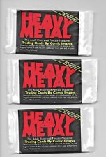 Heavy Metal Magazine 1991 Trading Cards 3 Sealed Packs 10 In Each NM 1977 Series picture