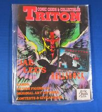 Triton - Comic Cards & Collectibles Magazine #4 May 1994 With Cards Sealed picture