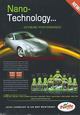 Turtle Wax Nano-Technology 2007 Magazine Advert #234 picture
