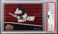 Mickey Mouse 2020 Upper Deck Disney RED Acetate #107 PSA 10 GEM MINT POP 1 picture