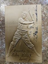 Vintage Postcard 1907 Baseball Card  RARE ANTIQUE  Ty Cobb picture