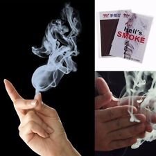 Close-Up Magic Illusion Gimmick Finger Tips Smoke Fantasy Trick Prop Stand 5Pcs picture