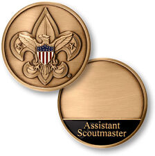 Boy Scouts Assistant Scoutmaster Challenge Coin BSA Medallion picture