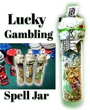 Spell Jar Fast Money Gambling Lucky Poker Carry With You Works Magic @ Las Vegas picture