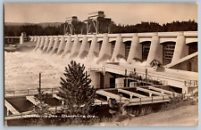 RPPC Vintage Postcard - Bonneville Dam - Bonneville Ore - Real Photo picture