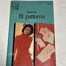 Singer How To Fit Patterns Booklet Vintage Pamphlet (1974) picture