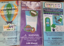 Girl Scouts Shake, Samoas & Wow Slide Charms SET of 3 Cookie Season New picture