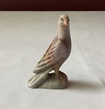 Vintage Carved Natural Stone Dove/ Pigeon Figurine, Unmarked, 2 3/8” T picture