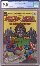 Amazing Spider-Man and Captain America in Dr. Doom's Revenge #0 CGC 9.0 1989 picture