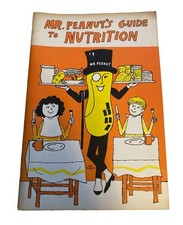 MR. PEANUT'S GUIDE TO NUTRITION Vintage Advertising Booklet 1970 picture