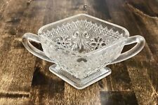 Vintage Indiana Glass Sandwich Depression SUGAR BOWL Only Pressed picture