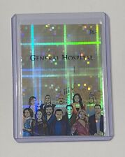 General Hospital Limited Edition Artist Signed Soap Opera Classic Refractor 1/1 picture
