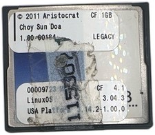 Aristocrat Choy Sun Doa Industrial Compact Flash Card 1GB Legacy CF No Sim picture