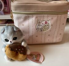 Mofusand Mini Cosmetic  Bag Storage With Keychain picture