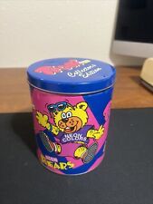 Vintage Trolli Gummi Candy Collector's Edition Tin Neon Bears Neon Colors picture
