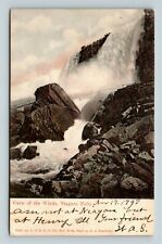 Niagara Falls NY, Cave the Winds, New York c1907 Vintage Postcard picture