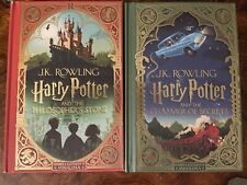 J K Rowling Harry Potter Philosophers Stone Chamber Secrets SIGNED MinaLima 1/1s picture