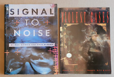 Signal to Noise and Violent Cases, graphic novels by Neil Gaiman and Dave McKean picture