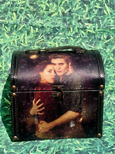 NECA Twilight Saga New Moon Edward Bella Vintage Trunk Handle Jewelry Box - Rare picture