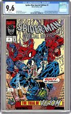 Spider-Man Special Edition Trial of Venom UNICEF #1 CGC 9.6 1992 4199469012 picture