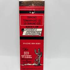 Vintage Matchbook The Big Wheel Restaurant and Tavern Parkway Lanes St Catharine picture