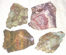Slab Lot for Cabbing 339 Grams Lots of Potential Jewelry Craft Display picture