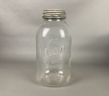 Vintage KERR “Square” 64oz Mason Canning Jar (Half Gallon) picture