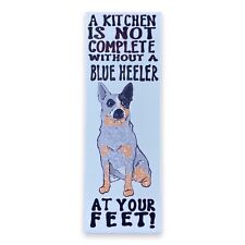 Blue Heeler Australian Cattle Dog Magnet Kitchen Decor Gift 1.5x4.5
