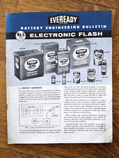 EVEREADY TRADE-MARK  BATTERY ENGINEERING BULLETIN  NO. 6 1957 REVISION  FLASH picture