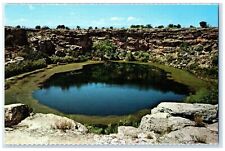 c1950's Montezuma Well Castle National Monument Camp Verde Arizona AZ Postcard picture