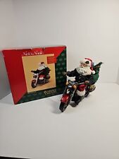 POSSIBLE DREAMS Nick's Nook 890229 #1445 Santa On Bike Figurine Hand Painted picture
