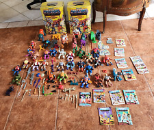 VTG MASTERS OF THE UNIVERSE (2) COLLECTOR CASES  34 FIGURINES 47 ACCS. 10 COMICS picture