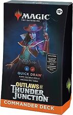 Magic The Gathering Outlaws of Thunder Junction Quick Draw Commander Deck picture