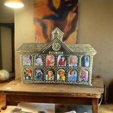 Vintage Ashbury Brass School House Picture Frame School Years Freestanding Photo picture