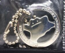 Ditto - VTG 1998 CGTSJ Pokemon Gachapon Banpresto Metal  Keychain Coin Japan picture