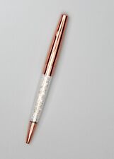 New Ballpoint Rose Gold with crystals Black Ink Pen Black ink Writing pen picture