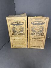 Vintage Kingsford’s Corn Starch Boxes picture