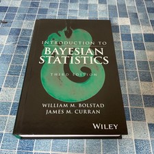 Introduction to Bayesian Statistics Academic Book picture