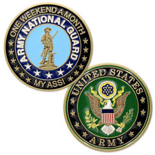 NEW U.S. Army National Guard - One Weekend A Month Challenge Coin. picture