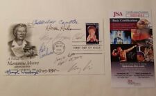8x Authors Signed JSA Autograph Envelope FDC Bob Woodward Mary Higgins Clark +  picture