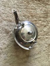 Very neat Vintage Silver Plated Three Footed Tea Kettle with Lid 6