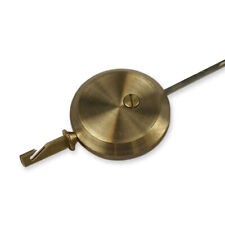French brass pendulum bob & rod hook adjustable wall clocks mantle clock part picture