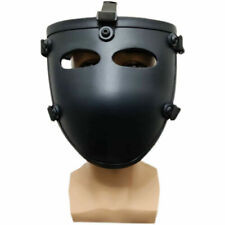 Tactical Ballistic IIIA Bullet Proof Aramid Fiber Black Face Guard Shield Mask picture