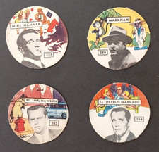1961 Mike Hammer Markham TV Detectives Set 4 Crack Lejano Oeste Argentina Discs picture