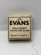 Evans Replacement White Tape Blade W/Box Evans Rule Co Elizabeth New Jersey 10ft picture