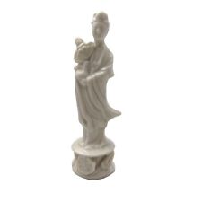 Vintage Chinese Quan-Yin Statue Porcelain God/Gooddess of Compassion 3.25
