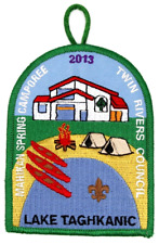 MINT 2013 Camporee Mahikan Twin Rivers Council Patch New York  Lake Taghkanic NY picture