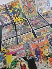 BIG Lot Of 15 Marvel Tales Starring Spider Man #50 - 152 -1976+ Marvel Comics picture