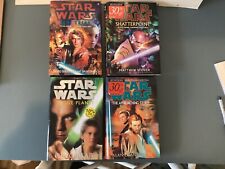 4 star wars HC books:  Jedi Trial, Approaching Storm, Rogue Planet,Shatterpoint picture